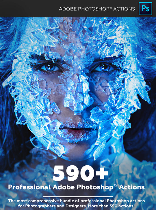 590+ Photoshop Actions BUNDLE